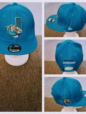 JACKSONVILLE JAGUARS NFL FOOTBALL SNAPBACK HAT.